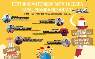 Talkshow Pemuda “Milenial Indonesia Pemersatu Bangsa” Bersama Purna Caraka Muda Indonesia Kepulauan Riau (PCMI Kepri)