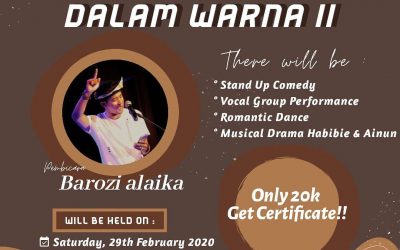 Seminar & Pementasan Seni “Sastra Cinta Dalam Warna”