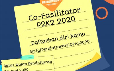 The Registration of P2K2 Co-Facilitator Selection 2020