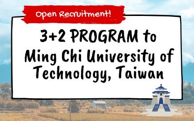 3+2 Program to Ming Chi University of Technology, Taiwan