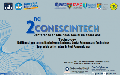 LPPM UIB Held International Seminar – The 2nd ConeSciNTech 2022