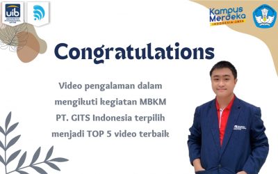 UIB Information Systems Study Program Student Video Chosen as One of the Best Videos by Kampus Merdeka RI