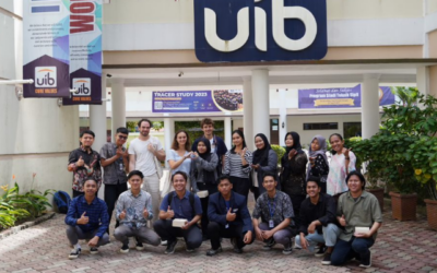 Farewell Ceremony for French Students of the Internship and Language Program, Université Savoie Mont Blanc, held on July 7th at the Grand Center, UIB