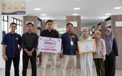 Perpustakaan UIB berhasil mendapatkan juara 2 lomba Vlog tips membaca tingkat Provinsi Kepulauan Riau