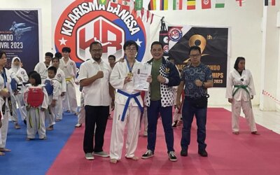 Mahasiswa UIB raih Medali Emas di Asian Martial Arts Centre Taekwondo Festival 2023